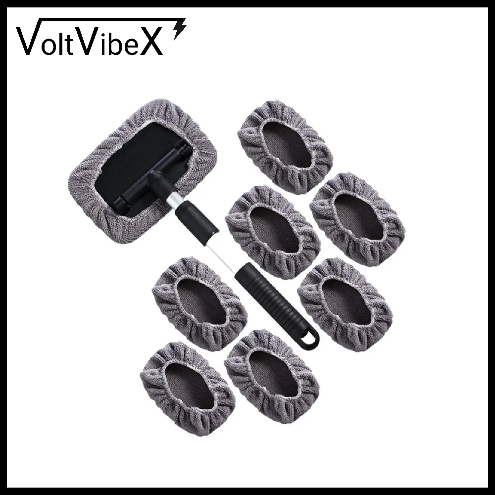 Telescopic Car Window Cleaning Brush - VoltVibeX