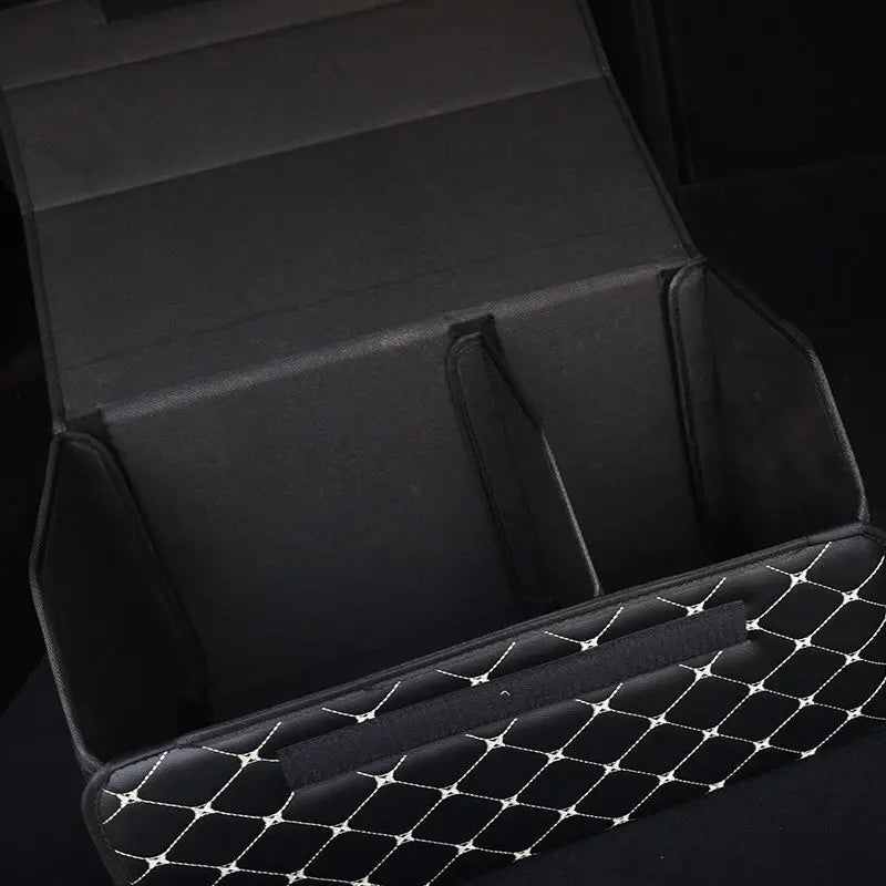 Car Trunk Organizer | PU Leather | 30cm | Foldable | Portable & Multiuse