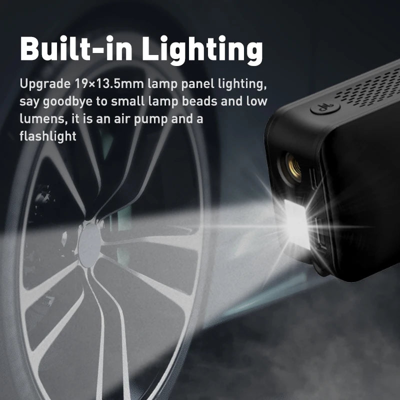 Rechargeable Wireless Tire Inflator - VoltVibeX
