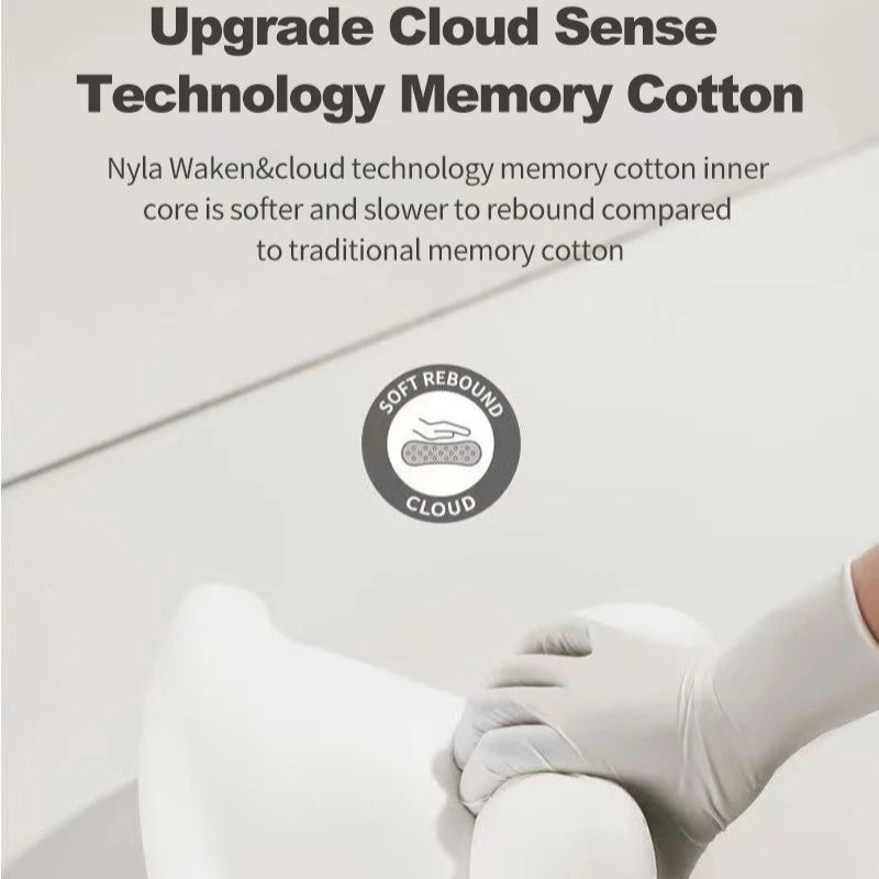 Ergonomic Memory Foam Car Neck & Lumbar Pillow Set - VoltVibeX
