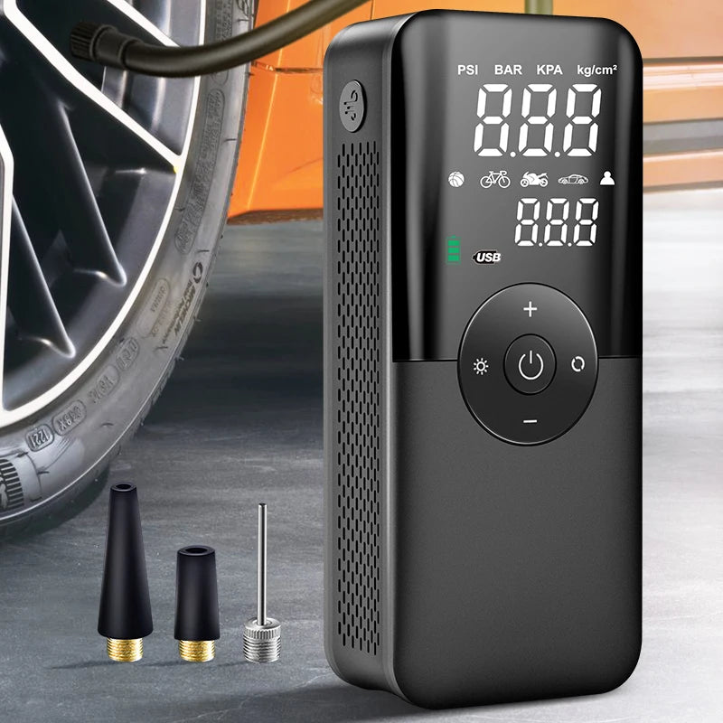 Rechargeable Wireless Tire Inflator - VoltVibeX
