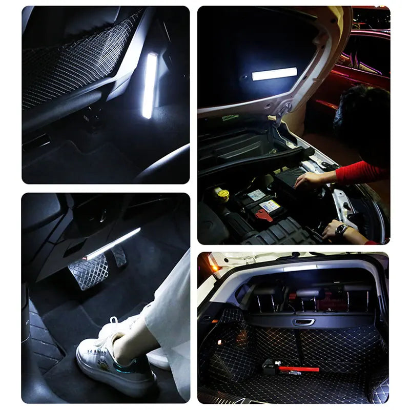 USB Rechargeable Car Sensor Light - VoltVibeX