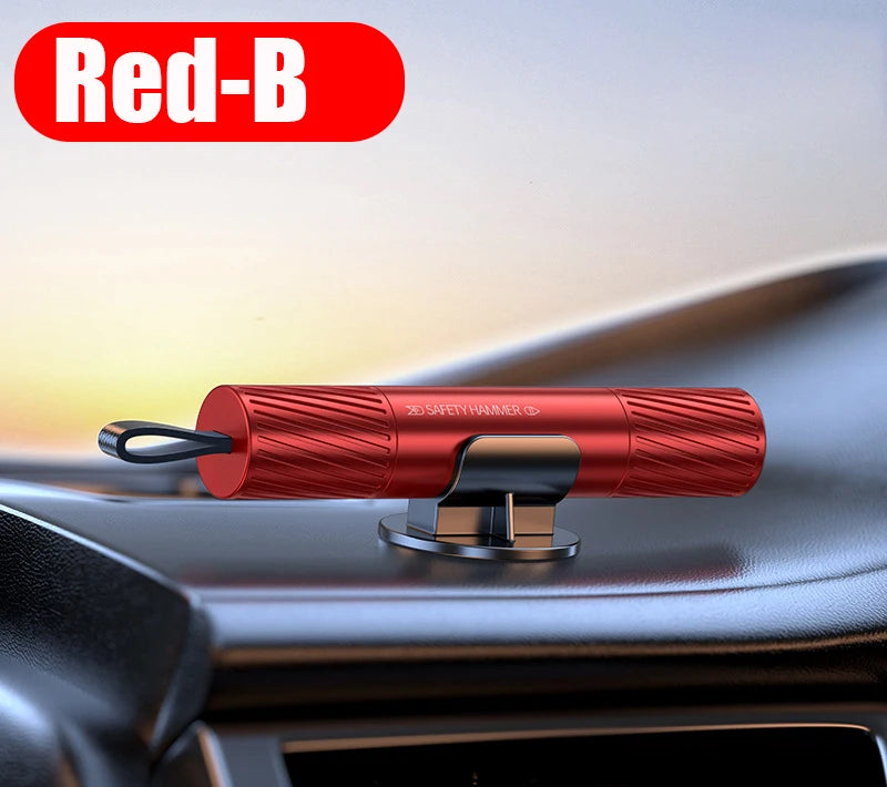 2-in-1 Car Emergency Tool, Window Breaker - VoltVibeX