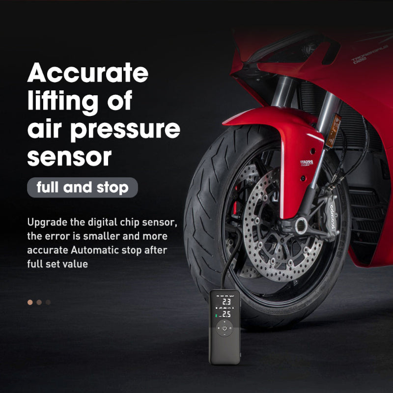 Rechargeable Wireless Tire Inflator - VoltVibeX