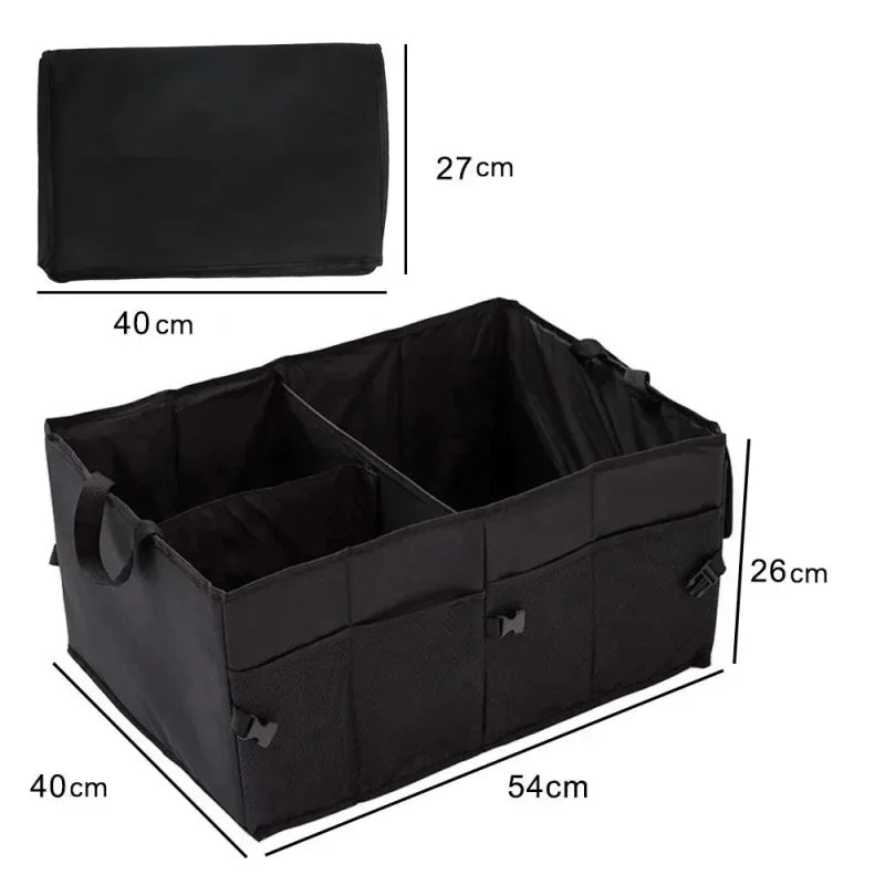 Foldable Car Trunk Organizer, Large Capacity, 2000L - VoltVibeX