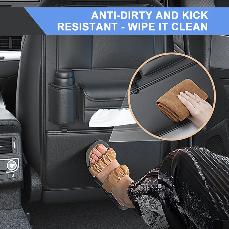Premium Universal Car Backseat Organizer, All-In-One - VoltVibeX