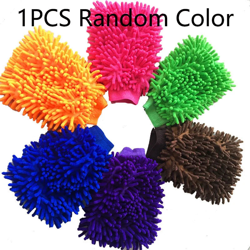 Premium Microfiber Car Wash Mitt - VoltVibeX