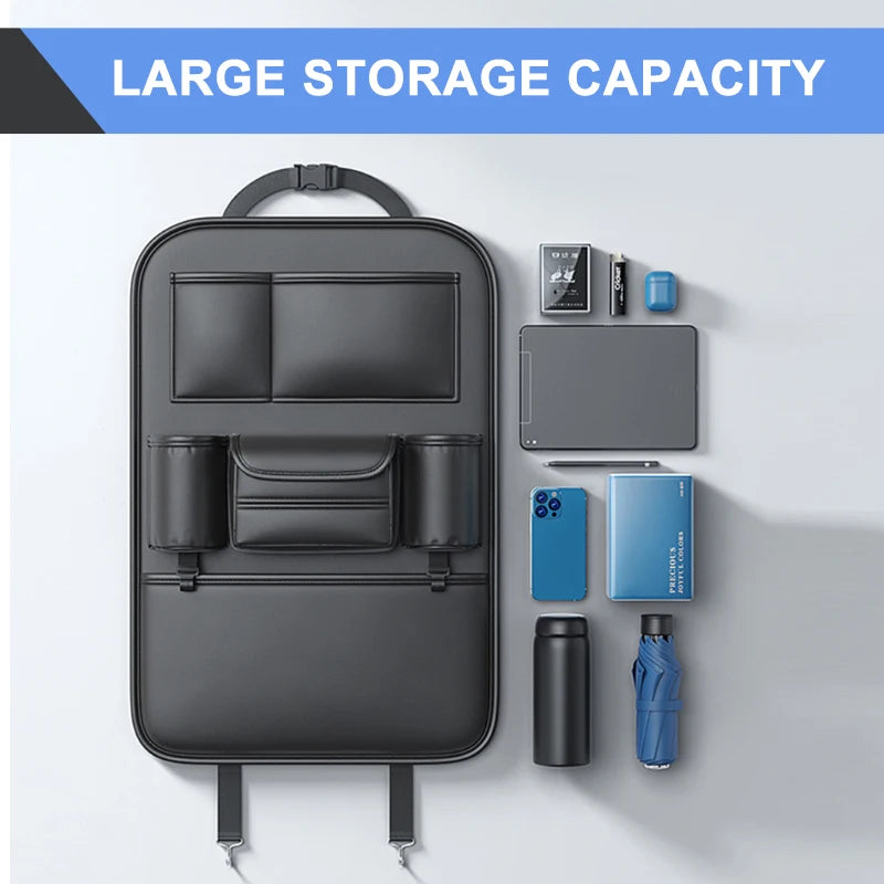 Premium Universal Car Backseat Organizer, All-In-One - VoltVibeX