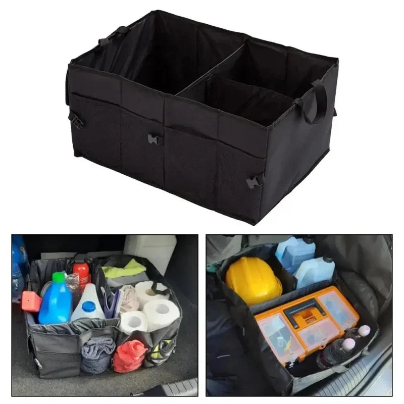 Foldable Car Trunk Organizer, Large Capacity, 2000L - VoltVibeX