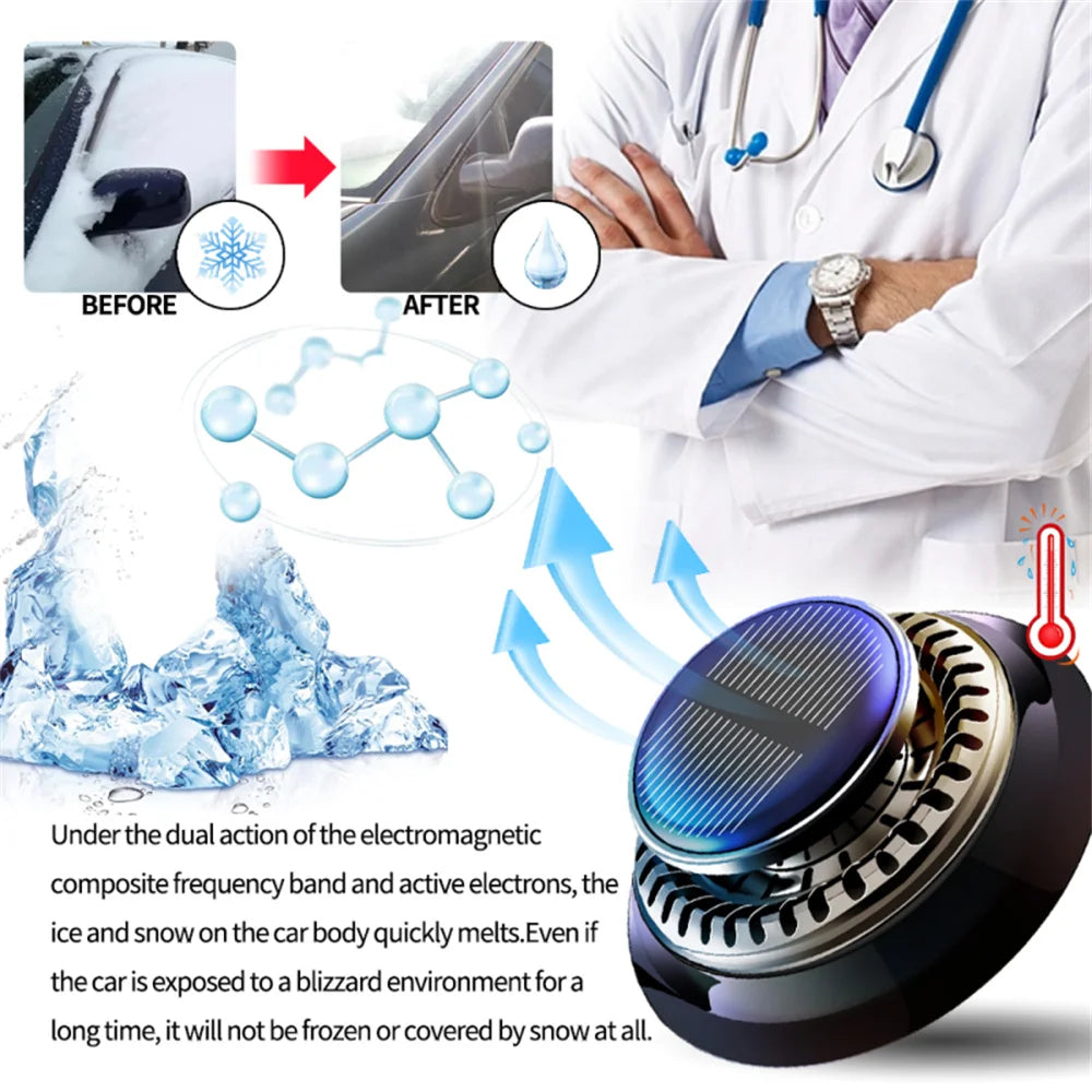 Solar Powered Car Aromatherapy Diffuser - VoltVibeX