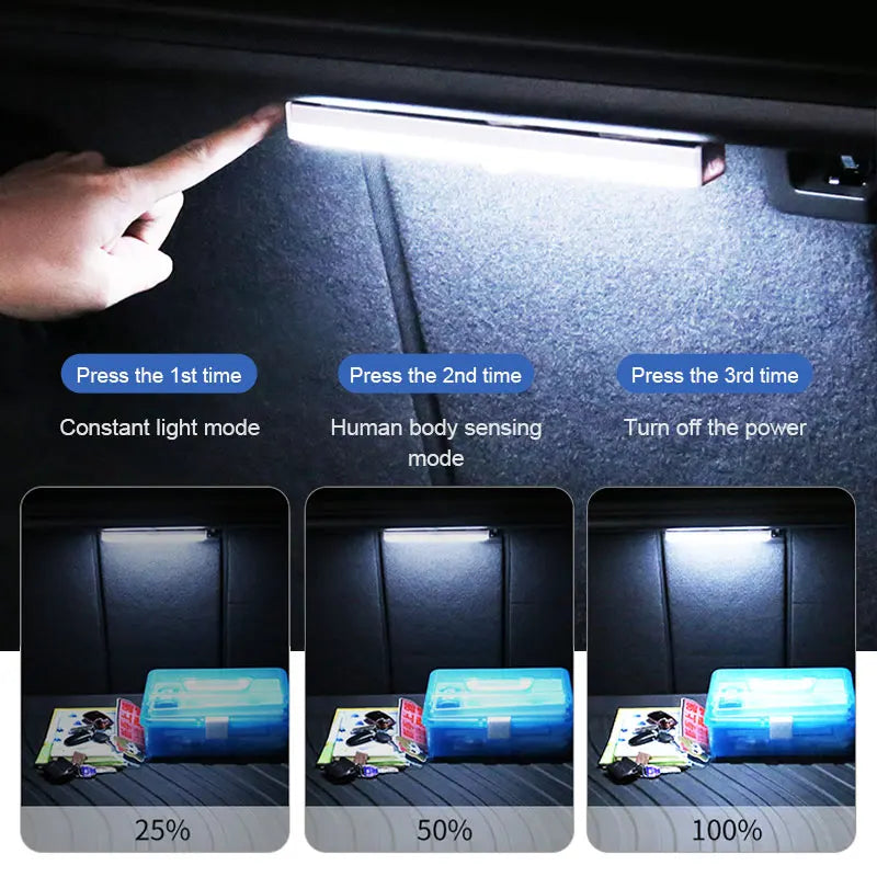 USB Rechargeable Car Sensor Light - VoltVibeX