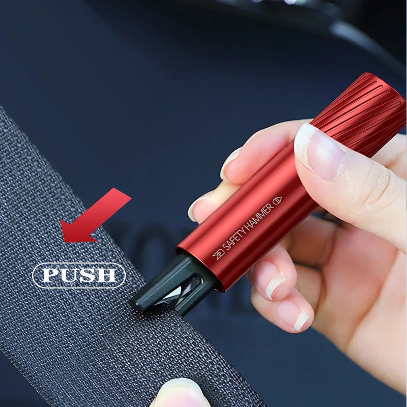 2-in-1 Car Emergency Tool, Window Breaker - VoltVibeX