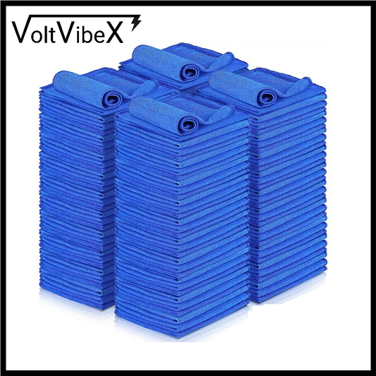 Microfiber Car Cleaning Towels - VoltVibeX