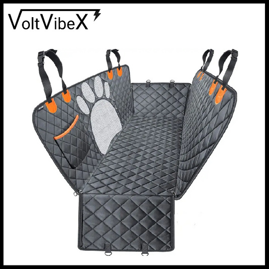 Waterproof Dog Car Seat Cover For Back Seat - VoltVibeX