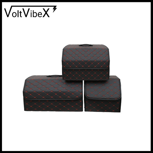 Car Trunk Organizer | PU Leather | 30cm | Foldable | Portable & Multiuse