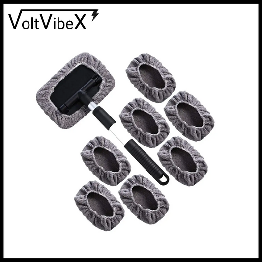 Telescopic Car Window Cleaning Brush - VoltVibeX