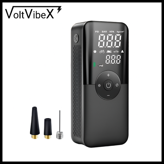 Rechargeable Wireless Tire Inflator - VoltVibeX