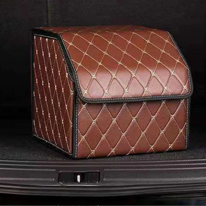 Car Trunk Organizer | PU Leather | 30cm | Foldable | Portable & Multiuse