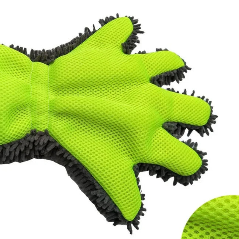 Premium Microfiber Car Wash Mitt - VoltVibeX