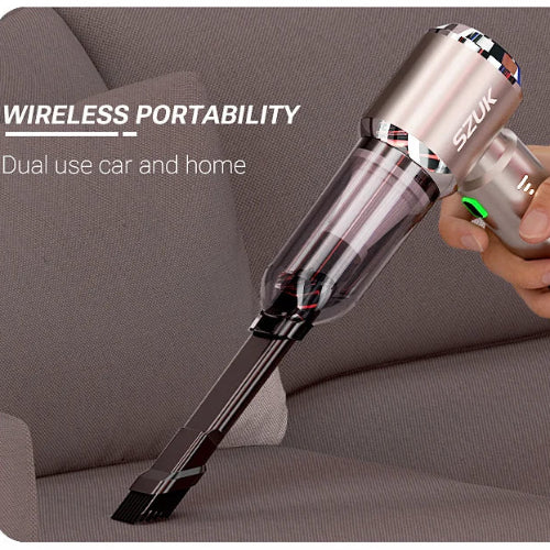 Car Vacuum Cleaner, High Suction Power - VoltVibeX