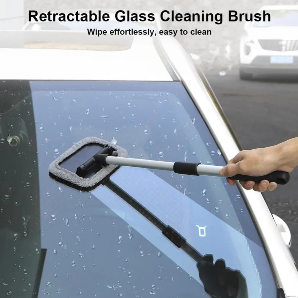 Telescopic Car Window Cleaning Brush - VoltVibeX