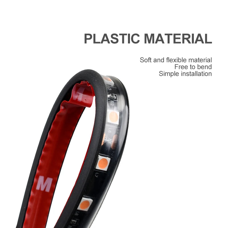 USB LED Car Interior Ambient Foot Lights - VoltVibeX