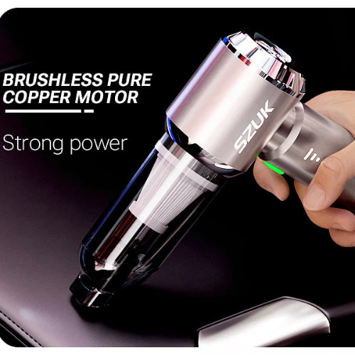 Car Vacuum Cleaner, High Suction Power - VoltVibeX