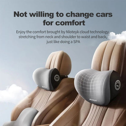 Ergonomic Memory Foam Car Neck & Lumbar Pillow Set - VoltVibeX