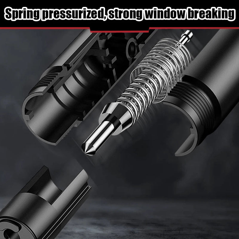 2-in-1 Car Emergency Tool, Window Breaker - VoltVibeX