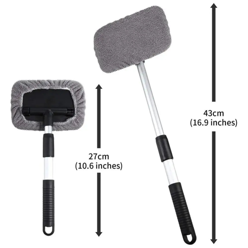 Telescopic Car Window Cleaning Brush - VoltVibeX