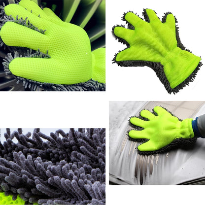 Premium Microfiber Car Wash Mitt - VoltVibeX