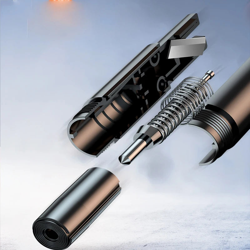 2-in-1 Car Emergency Tool, Window Breaker - VoltVibeX