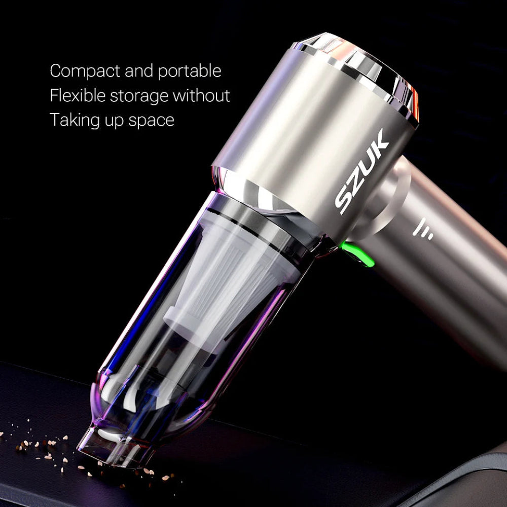 Car Vacuum Cleaner, High Suction Power - VoltVibeX
