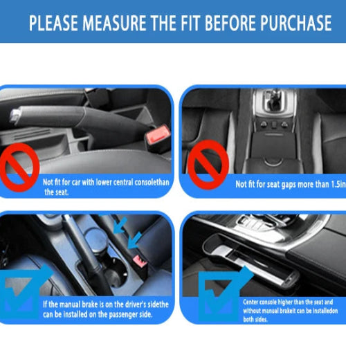 LED Car Seat Gap Filler with Dual USB Charger - VoltVibeX