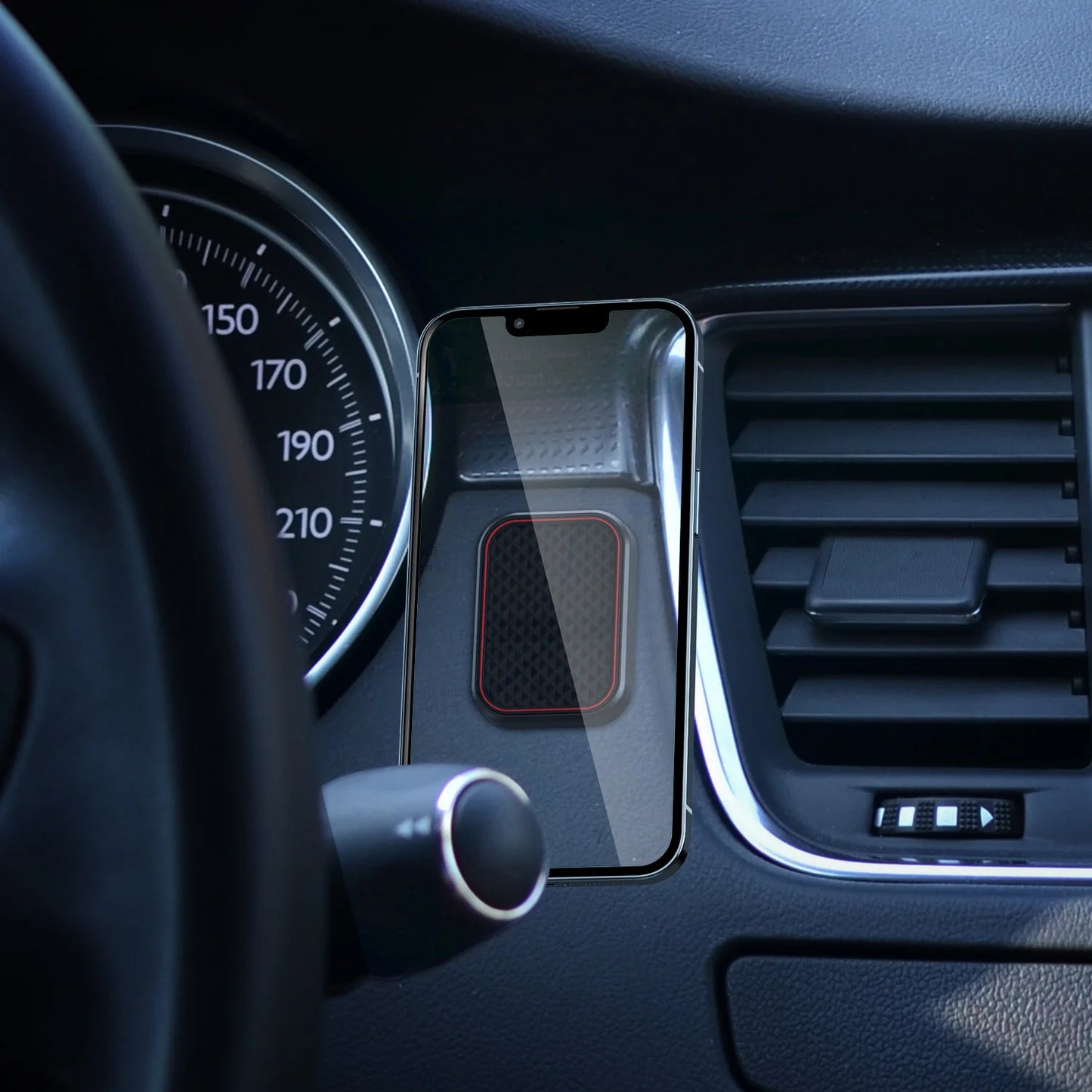 Car Phone Holder, Universal Compatibility, Strong Suction Cup - VoltVibeX