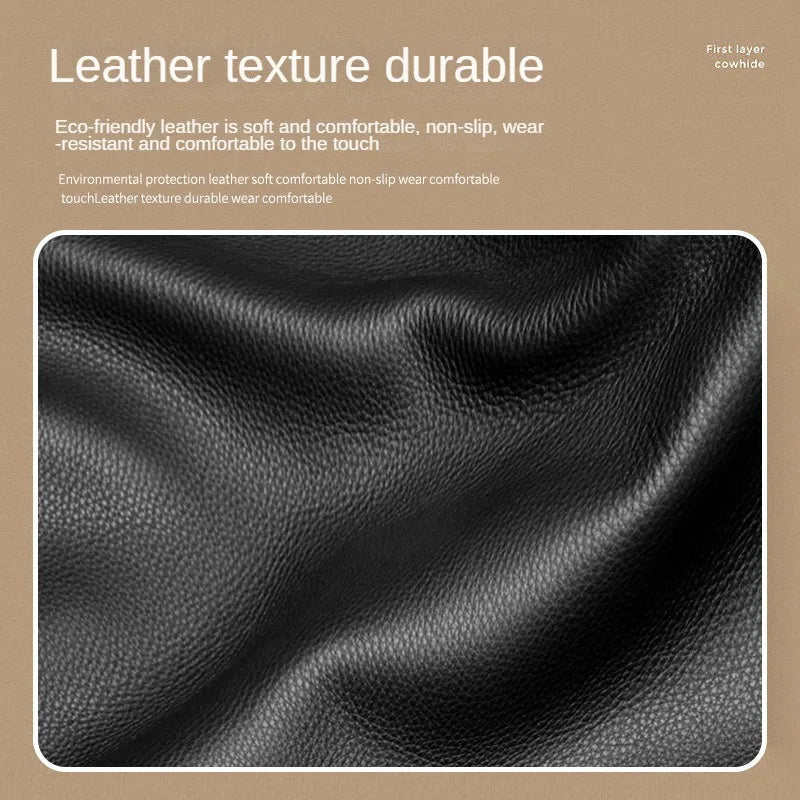 Universal PU Leather Gear Shift Cover - VoltVibeX