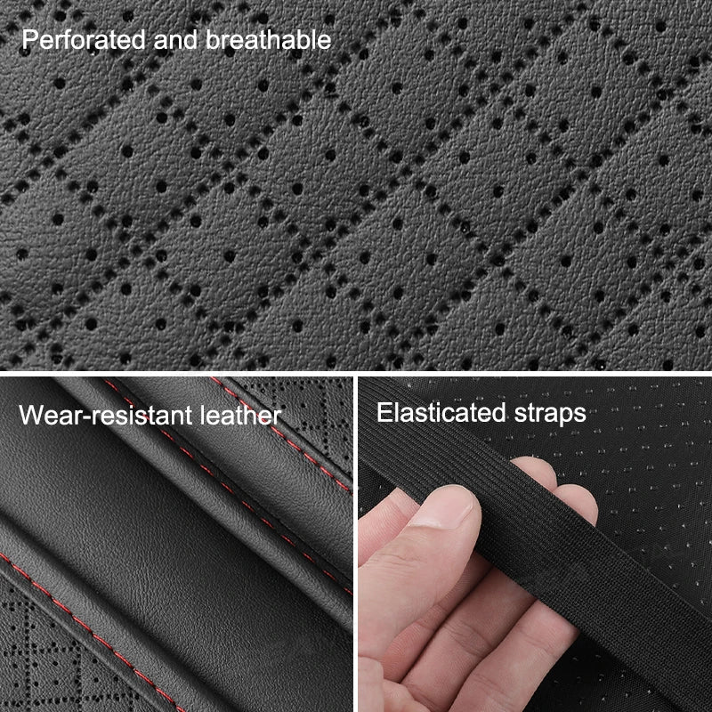 Car Armrest Pad, Memory Foam & Storage Pocket - VoltVibeX