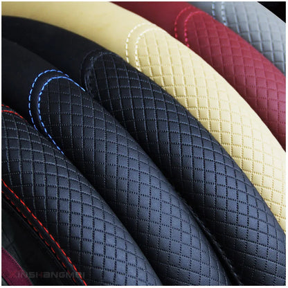 Car Steering Wheel Cover, Universal Fit - VoltVibeX