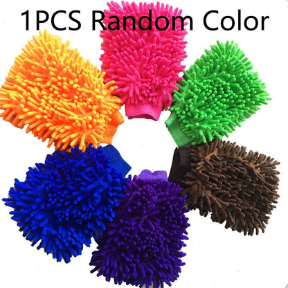 Premium Microfiber Car Wash Mitt - VoltVibeX