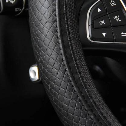 Car Steering Wheel Cover, Universal Fit - VoltVibeX