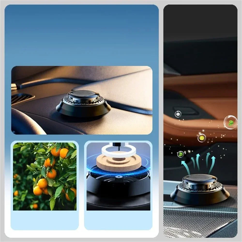 Solar Powered Car Aromatherapy Diffuser - VoltVibeX