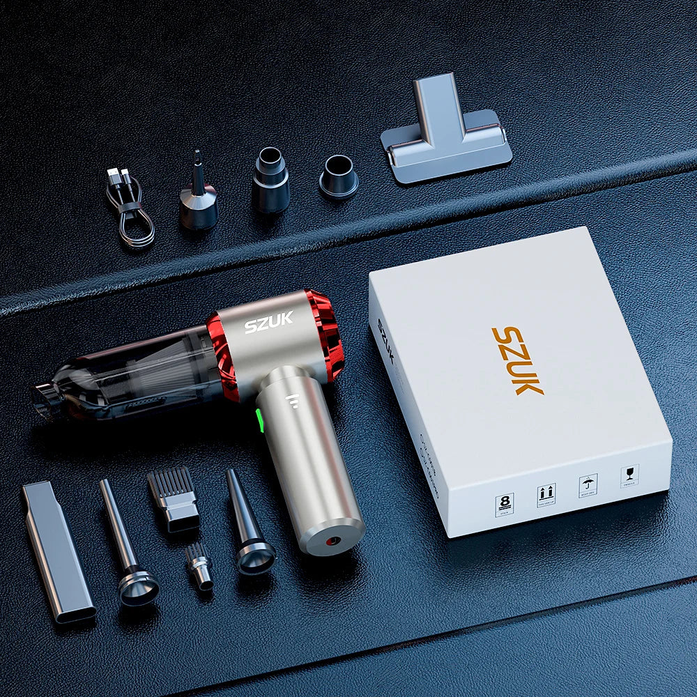 Car Vacuum Cleaner, High Suction Power - VoltVibeX