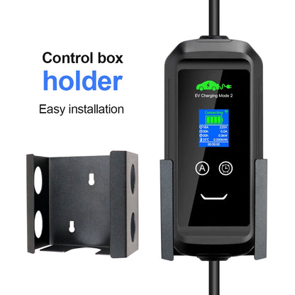 Portable EV Charger Control Box Holder - VoltVibeX