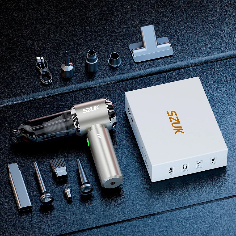 Car Vacuum Cleaner, High Suction Power - VoltVibeX