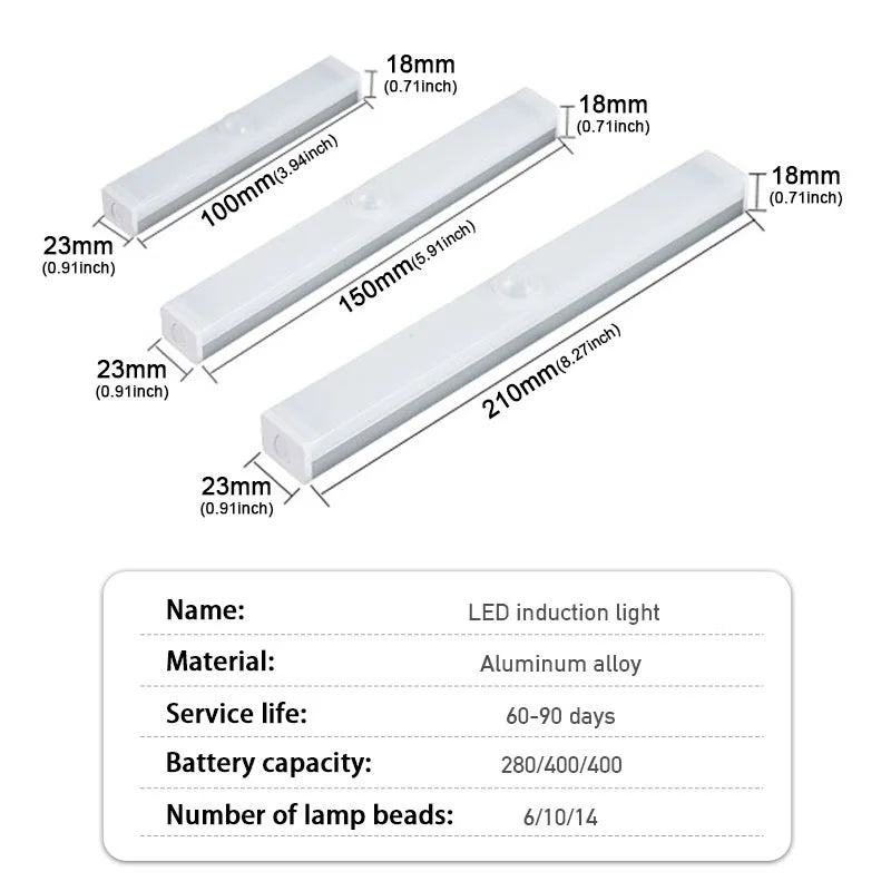 USB Rechargeable Car Sensor Light - VoltVibeX