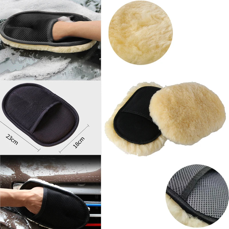 Premium Microfiber Car Wash Mitt - VoltVibeX
