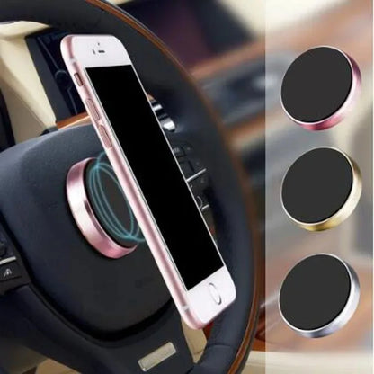Magnetic Car Phone Holder, Universal Compatibility - VoltVibeX