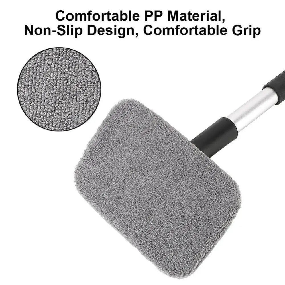 Telescopic Car Window Cleaning Brush - VoltVibeX