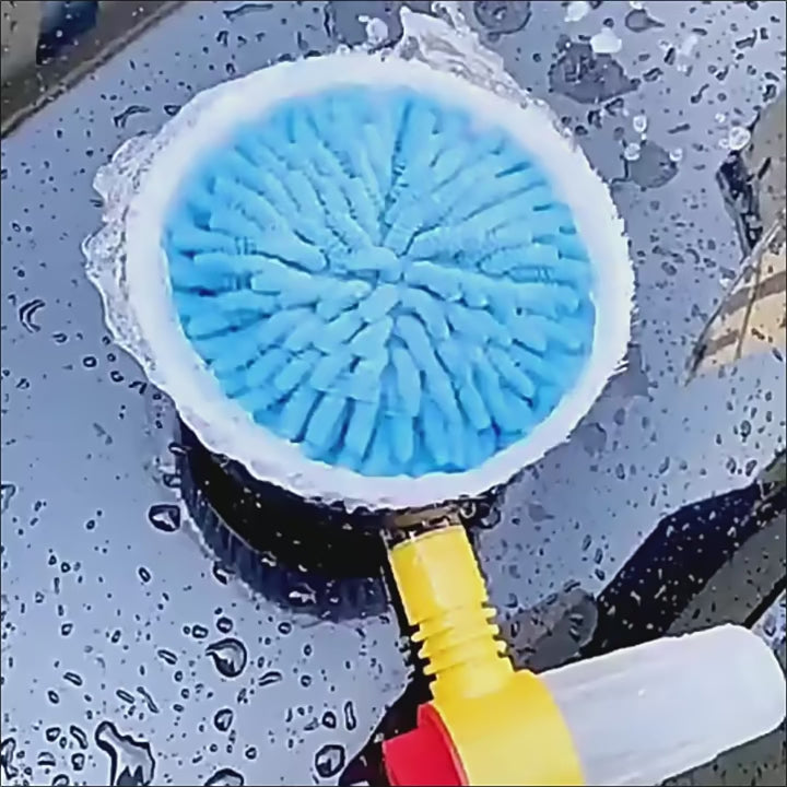 360° Rotating Car Wash Brush Kit, High Pressure - VoltVibeX