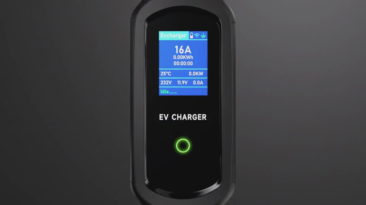 Level 2 Portable EV Charger, 7KW 32A Adjustable - VoltVibeX